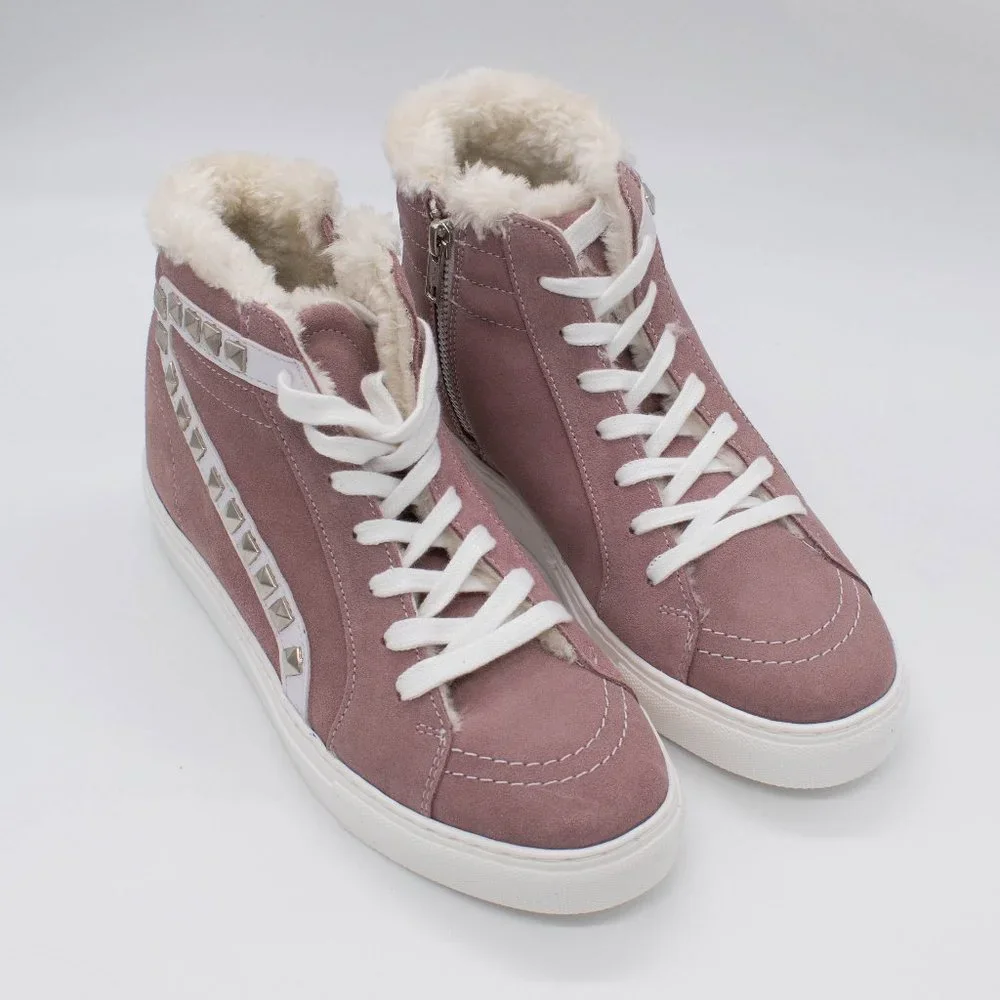 Steve Madden Women's Tracey-F High-Top Embellished Sneakers‎